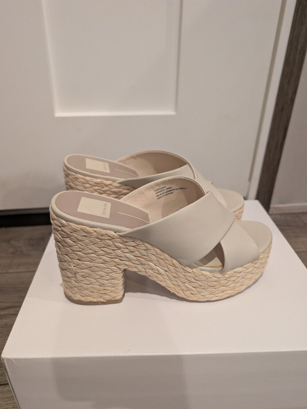 Neutral Eliana Block Heel Sandal